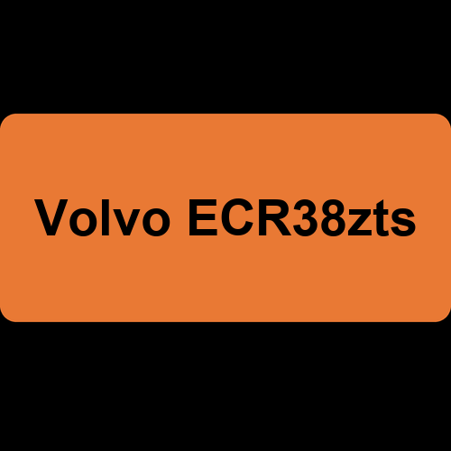 Volvo ECR38zts